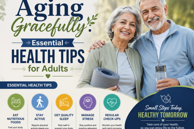 Aging Gracefully: Essential Health Tips for Adults